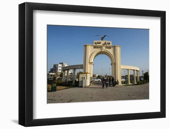 Minare Park and Shanadar Park in Erbil (Hawler), Capital of Iraq Kurdistan, Iraq, Middle East-Michael Runkel-Framed Photographic Print