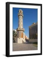 Minaret and Mosque, Katara Cultural Village, Doha, Qatar, Middle East-Frank Fell-Framed Photographic Print