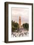 Minaret, Koutoubia Mosque, Place Jemaa El Fna, Marrakech, Morocco-Nico Tondini-Framed Photographic Print