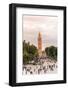 Minaret, Koutoubia Mosque, Place Jemaa El Fna, Marrakech, Morocco-Nico Tondini-Framed Photographic Print