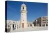 Minaret Near Waqif Souq, Doha, Qatar, Middle East-Frank Fell-Stretched Canvas