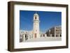 Minaret Near Waqif Souq, Doha, Qatar, Middle East-Frank Fell-Framed Photographic Print