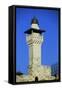 Minaret of Al-Aqsa Mosque or Temple Mount-null-Framed Stretched Canvas