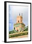 Minaret of Ben Youssef Medersa, a Koranic School. Marrakech, Morocco-Nico Tondini-Framed Photographic Print