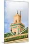 Minaret of Ben Youssef Medersa, a Koranic School. Marrakech, Morocco-Nico Tondini-Mounted Photographic Print