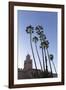 Minaret of Koutoubia Mosque with Palm Trees, UNESCO World Heritage Site, Marrakesh, Morocco-Stephen Studd-Framed Photographic Print