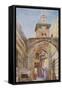 Minaret of the Bride, Damascus-Walter Spencer-Stanhope Tyrwhitt-Framed Stretched Canvas