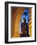 Minaret of the Koutoubia Mosque at Dusk, Marrakesh, Morocco, North Africa, Africa-Frank Fell-Framed Photographic Print