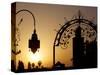 Minaret of the Koutoubia Mosque at Sunset, Marrakesh, Morocco, North Africa, Africa-Frank Fell-Stretched Canvas