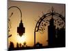 Minaret of the Koutoubia Mosque at Sunset, Marrakesh, Morocco, North Africa, Africa-Frank Fell-Mounted Photographic Print