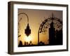 Minaret of the Koutoubia Mosque at Sunset, Marrakesh, Morocco, North Africa, Africa-Frank Fell-Framed Photographic Print