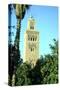 Minaret of the Koutoubia Mosque, Marakesh, Morocco-Vivienne Sharp-Stretched Canvas