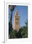 Minaret of the Koutoubia Mosque, Marakesh, Morocco-Vivienne Sharp-Framed Photographic Print