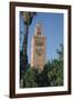 Minaret of the Koutoubia Mosque, Marakesh, Morocco-Vivienne Sharp-Framed Photographic Print