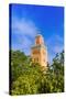 Minaret of the Koutoubia Mosque, Marrakech, Morocco-Nico Tondini-Stretched Canvas