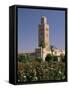 Minaret of the Koutoubia Mosque, Marrakesh (Marrakech), Morocco, North Africa, Africa-Sergio Pitamitz-Framed Stretched Canvas