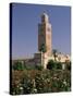 Minaret of the Koutoubia Mosque, Marrakesh (Marrakech), Morocco, North Africa, Africa-Sergio Pitamitz-Stretched Canvas