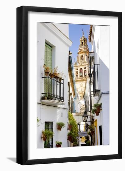 Minaret Tower of Great Mosque, Cordoba, Andalusia, Spain-phbcz-Framed Photographic Print