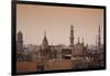 Minarets and Mosques of Cairo at Dusk-Alex Saberi-Framed Photographic Print