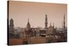 Minarets and Mosques of Cairo at Dusk-Alex Saberi-Stretched Canvas