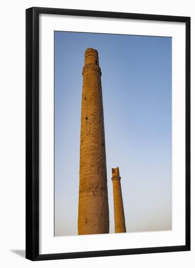 Minarets in Herat, Afghanistan, Asia-Alex Treadway-Framed Photographic Print