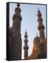 Minarets of Sultan Hassan Mosque and Al Raifi Mosque in Cairo, Egypt-Julian Love-Framed Stretched Canvas