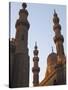 Minarets of Sultan Hassan Mosque and Al Raifi Mosque in Cairo, Egypt-Julian Love-Stretched Canvas
