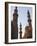 Minarets of Sultan Hassan Mosque and Al Raifi Mosque in Cairo, Egypt-Julian Love-Framed Photographic Print