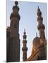 Minarets of Sultan Hassan Mosque and Al Raifi Mosque in Cairo, Egypt-Julian Love-Mounted Photographic Print