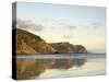 Minaun Cliffs from Keel Beach, Achill Island, County Mayo, Connacht, Republic of Ireland-Gary Cook-Stretched Canvas