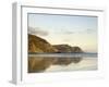 Minaun Cliffs from Keel Beach, Achill Island, County Mayo, Connacht, Republic of Ireland-Gary Cook-Framed Photographic Print