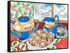 Mince Pies and Tea-Tony Todd-Framed Stretched Canvas