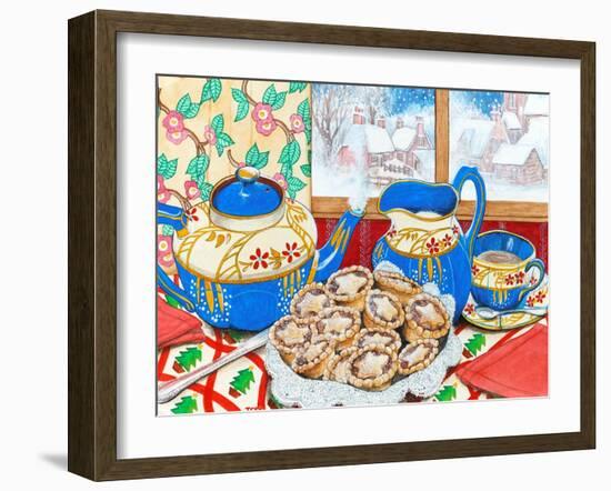 Mince Pies and Tea-Tony Todd-Framed Giclee Print