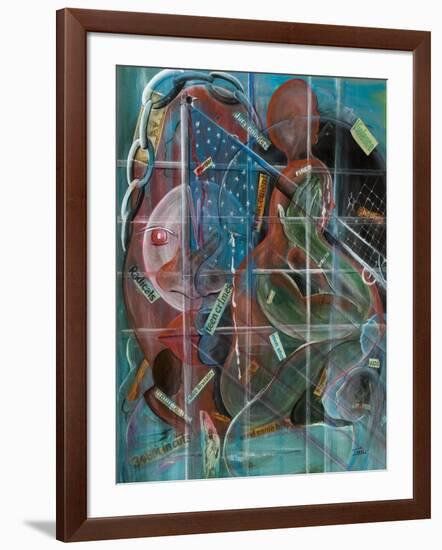 Mind Control-Ikahl Beckford-Framed Giclee Print