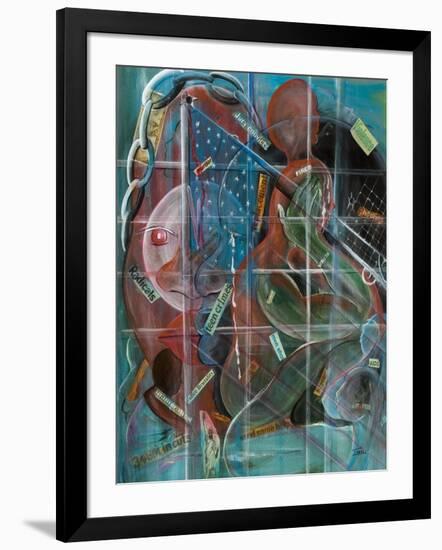 Mind Control-Ikahl Beckford-Framed Giclee Print