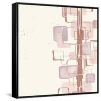 Mind Games II Blush-Chris Paschke-Framed Stretched Canvas