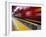 Mind the Gap Sign in a Metro Rio Station.-Jon Hicks-Framed Photographic Print