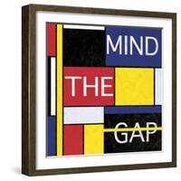 Mind The Gap-Max Carter-Framed Giclee Print