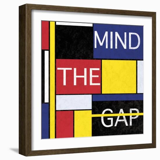 Mind The Gap-Max Carter-Framed Giclee Print