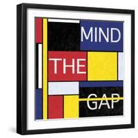 Mind The Gap-Max Carter-Framed Giclee Print