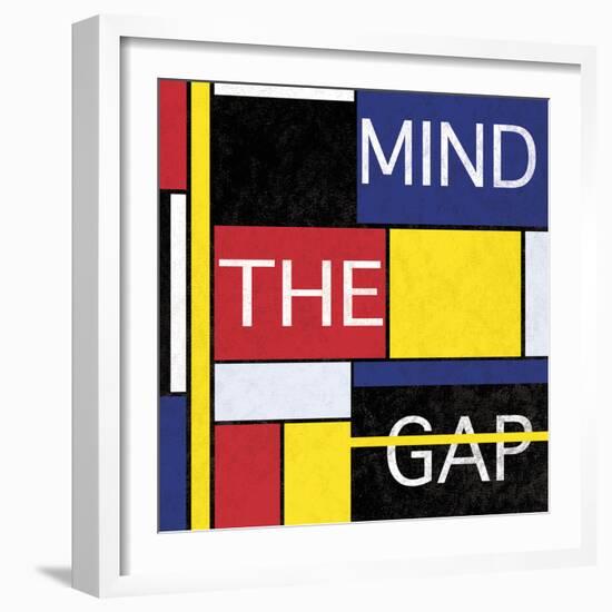 Mind The Gap-Max Carter-Framed Giclee Print