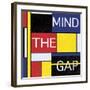 Mind The Gap-Max Carter-Framed Giclee Print