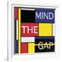 Mind The Gap-Max Carter-Framed Giclee Print