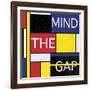 Mind The Gap-Max Carter-Framed Giclee Print