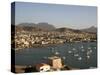 Mindelo City and Harbour, Sao Vicente, Cape Verde Islands, Atlantic, Africa-G Richardson-Stretched Canvas