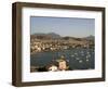 Mindelo City and Harbour, Sao Vicente, Cape Verde Islands, Atlantic, Africa-G Richardson-Framed Photographic Print