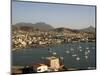 Mindelo City and Harbour, Sao Vicente, Cape Verde Islands, Atlantic, Africa-G Richardson-Mounted Photographic Print