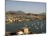 Mindelo City and Harbour, Sao Vicente, Cape Verde Islands, Atlantic, Africa-G Richardson-Mounted Photographic Print