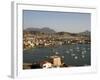 Mindelo City and Harbour, Sao Vicente, Cape Verde Islands, Atlantic, Africa-G Richardson-Framed Photographic Print