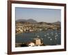 Mindelo City and Harbour, Sao Vicente, Cape Verde Islands, Atlantic, Africa-G Richardson-Framed Photographic Print